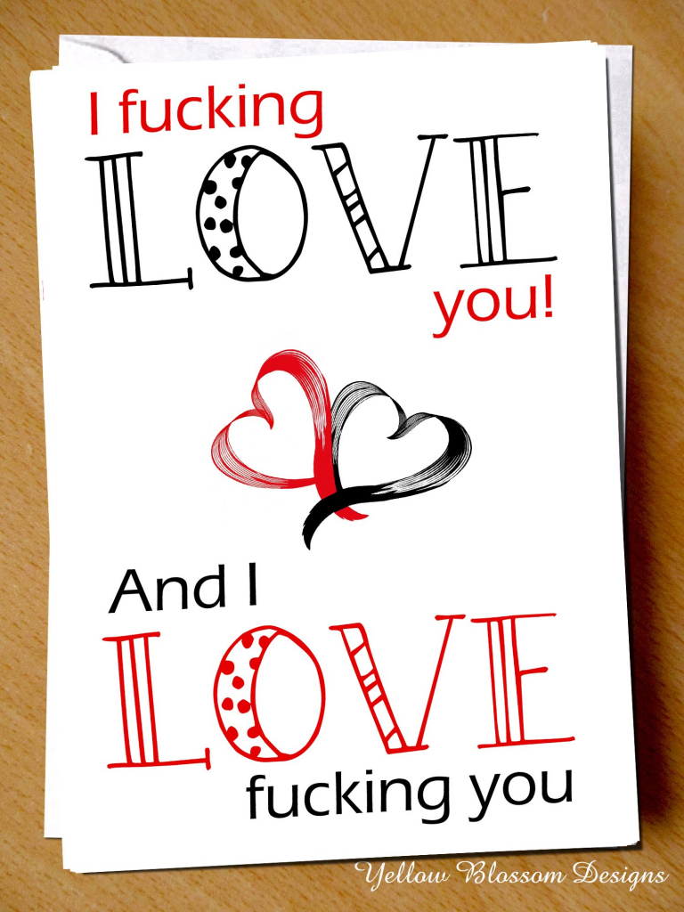 Printable Naughty Valentines Day Cards | Printable Adult Valentines Day Cards