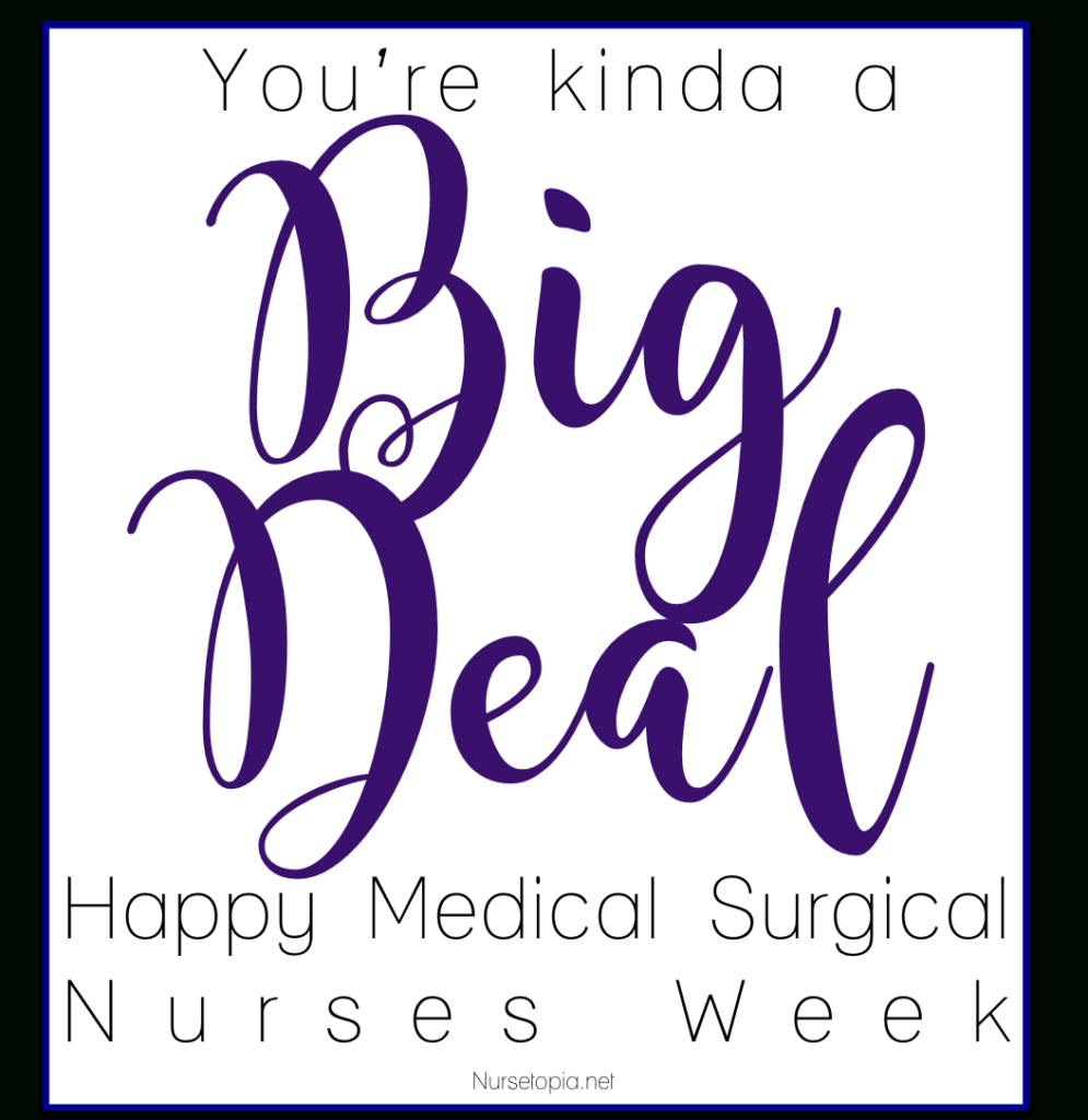Printable – Nursetopia | Nurses Week 2016 Cards Free Printable