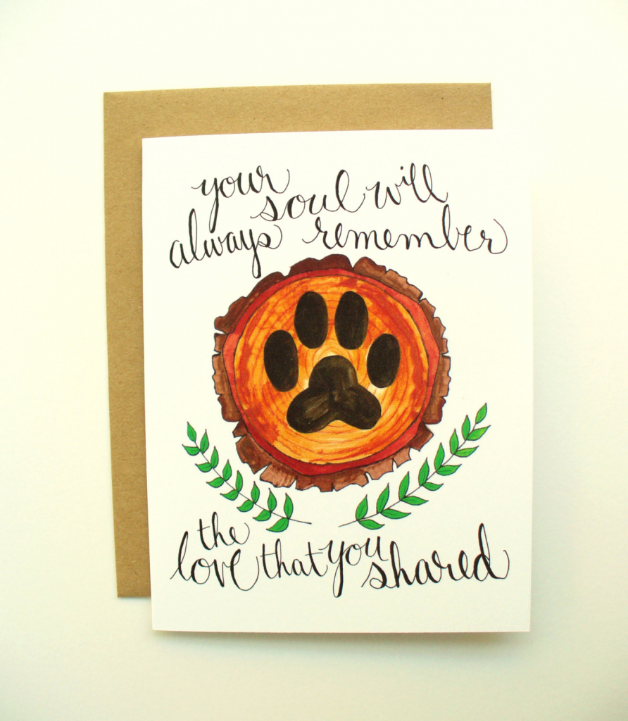 Free Printable Sympathy Cards For Dogs