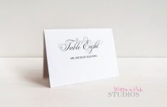 Printable Place Cards Template
