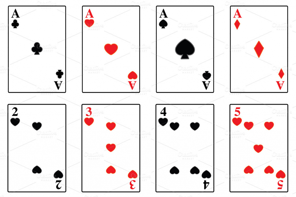 Printable Playing Card - Under.bergdorfbib.co | Printable Jumbo Playing Cards