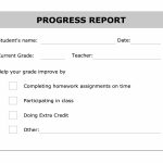 Printable Progress Report Template | Good Ideas | Progress Report | Free Printable Grade Cards