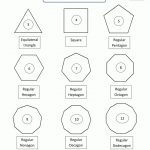 Printable Shapes 2D And 3D | Shape Flash Cards Printable Black And White