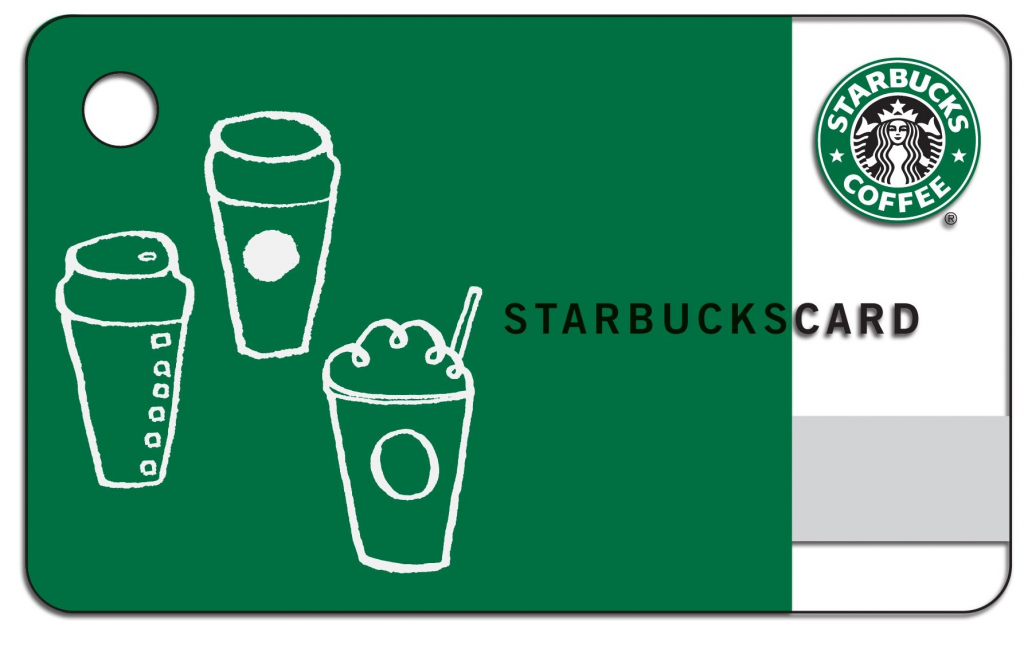 Printable Starbucks Gift Card