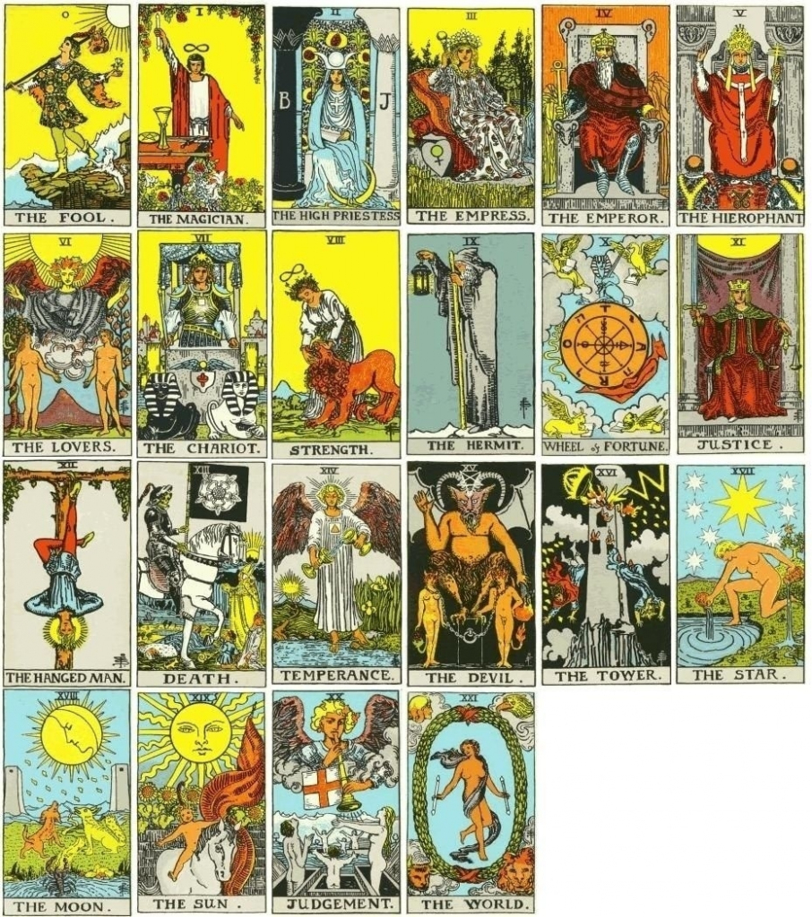 Printable Tarot Cards | World Of Label | Printable Tarot Cards Pdf Free