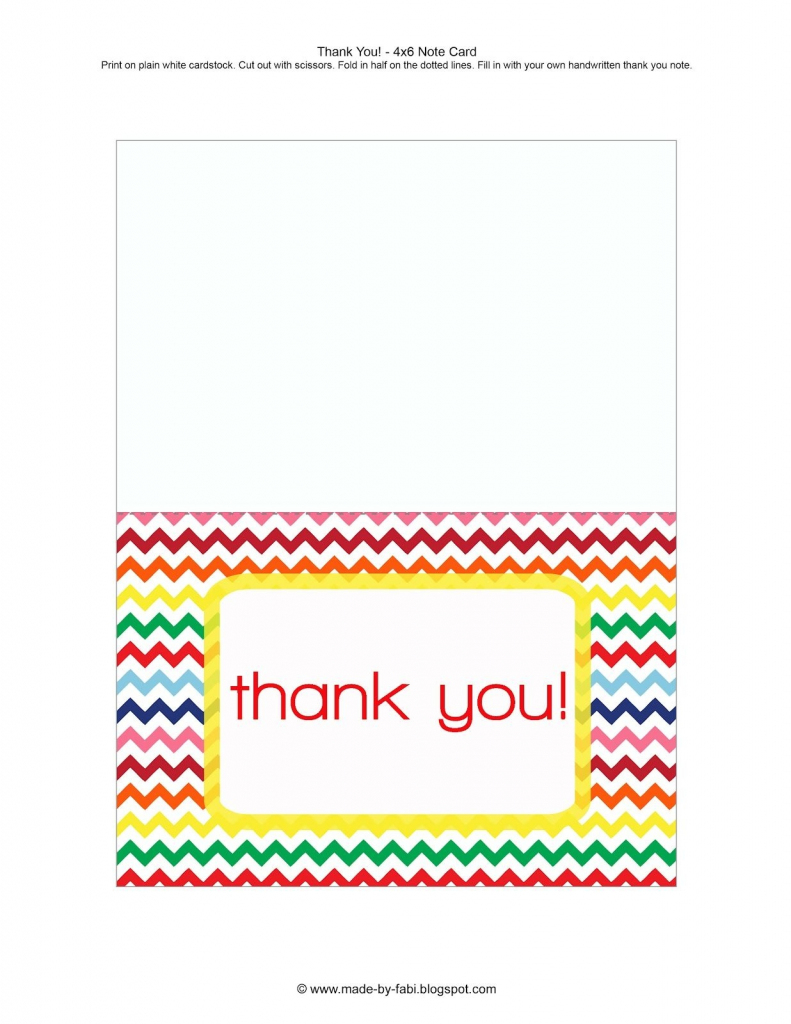 Printable Thank You Cards For Students - Printable Cards | Printable Thinking Of You Cards