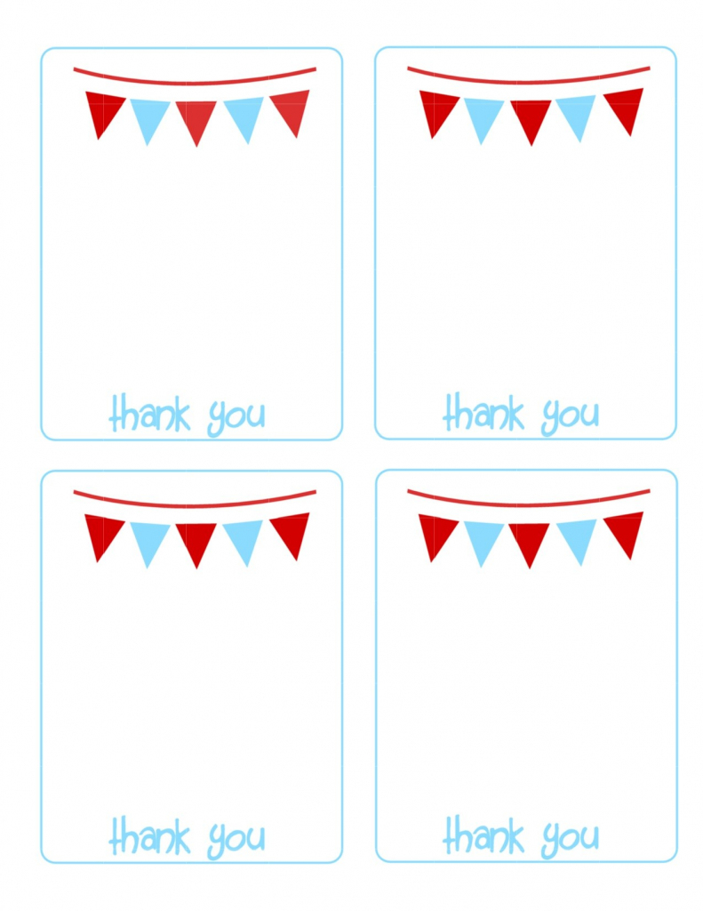Printable Thank You Cards - The House Of Hendrix | Printable Thank You Cards