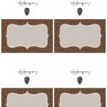 Printable Thanksgiving Place Cards & Chalkboard Sign | 11 Magnolia Lane | Printable Table Name Cards For Thanksgiving
