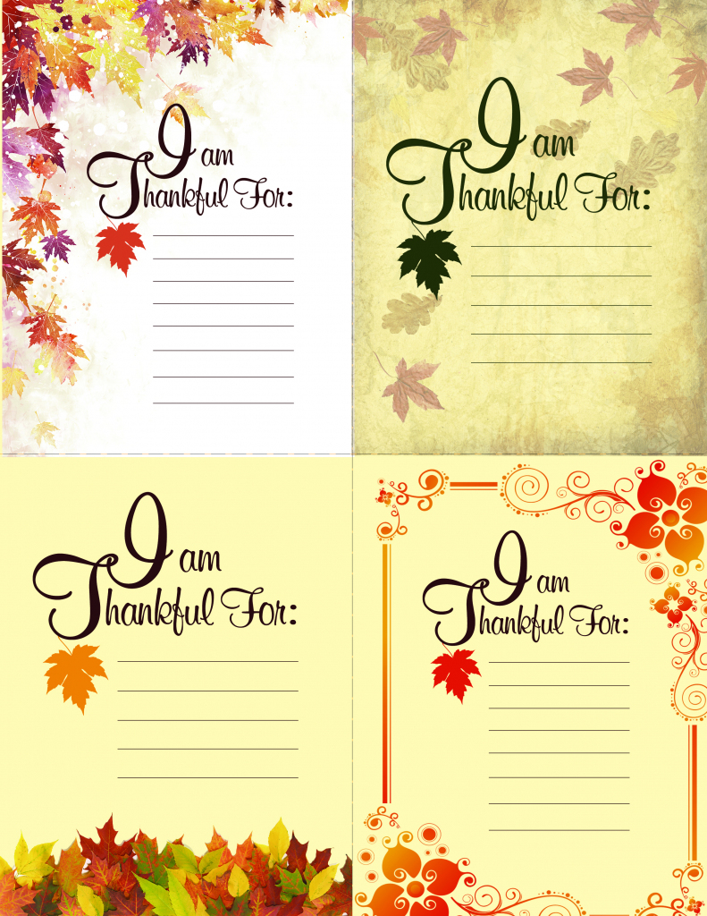 Printable Thanksgiving Place Setting Cards | Blue Mountain | Blue Mountain Printable Cards