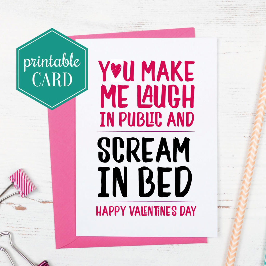 Printable Valentine Cards for Husband