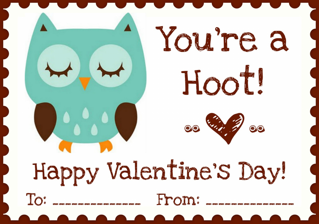 Printables} &amp;quot;owl Love You&amp;quot; Valentines | A Night Owl Blog | Free Printable Owl Valentine Cards