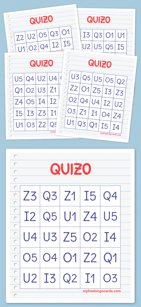 Quizo Bingo | Quizo | 100Th Day, 100S Day, The 100 | Free Printable Bingo Cards 1 100