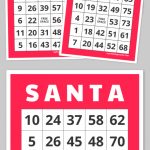 S A N T A Bingo | Teacher Fun Galore | Pinterest | Bingo Cards | Printable Bingo Cards 1 75