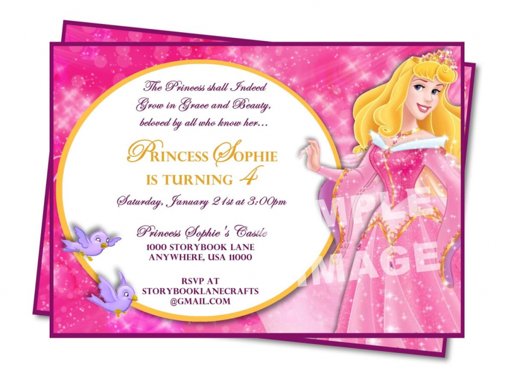 Sample Princess Birthday Invitation Wording | Sheetal | Princess | 7Th Birthday Invitation Card Printable