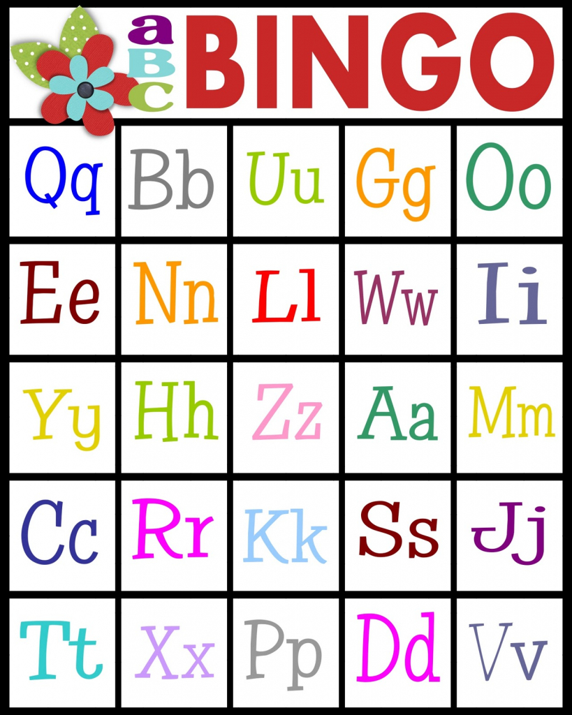 Abc Bingo Cards Printable - Printable Card Free