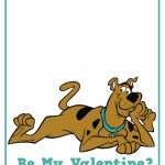 Scooby Doo Custom Valentine's Day Card X4 Printable File | Etsy | Printable Scooby Doo Valentine Cards