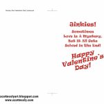 Scott Neely's Scribbles And Sketches!: Print Out Your Own Scooby Doo | Printable Scooby Doo Valentine Cards
