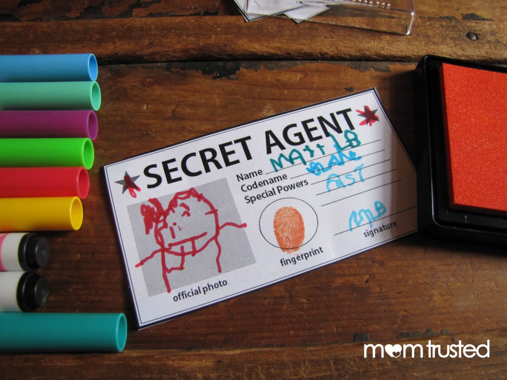 Secret Agent Id Card – Free Printable! | Preschool Activities And | Printable Spy Id Cards