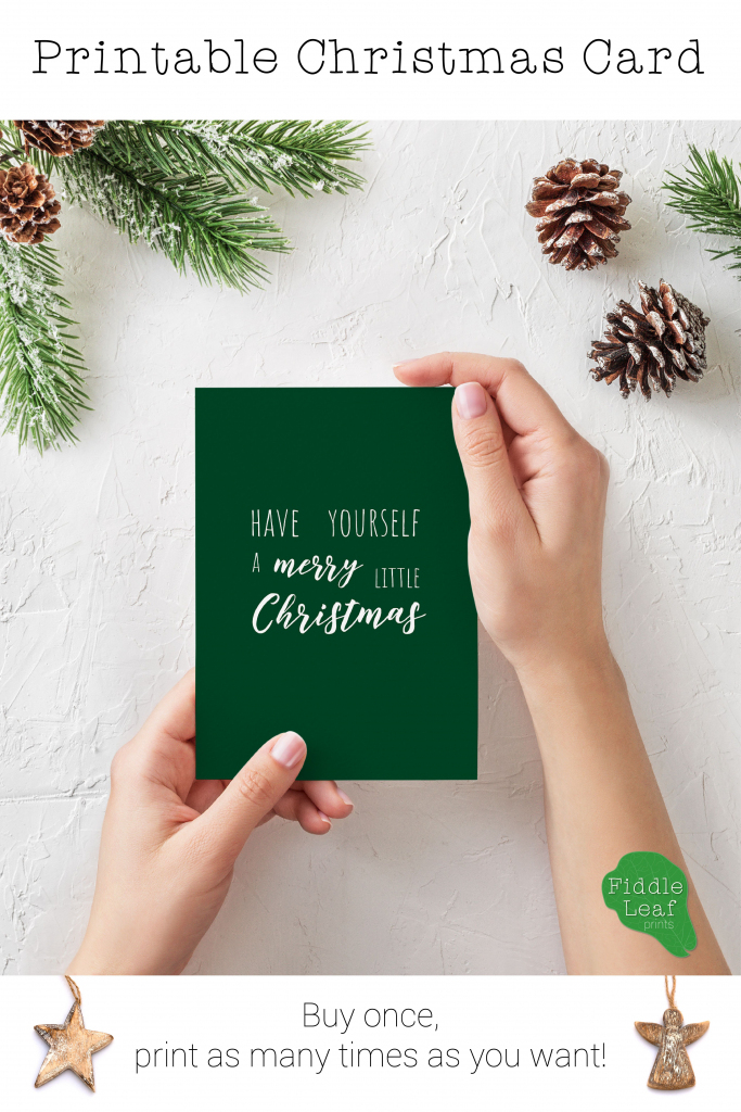 Send Your Loved Ones A Personal Message With This Printable | Christmas Cards For Loved Ones Printables