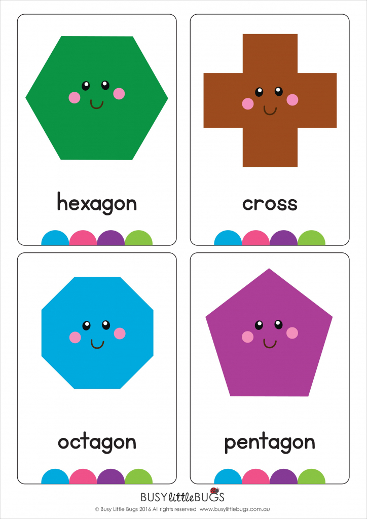 Shape Flash Cards | Shapes | Vocabulary | Kids Activities | Geometric Shapes Printable Flash Cards