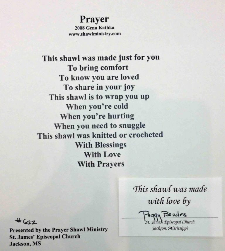 Free Printable Prayer Shawl Cards