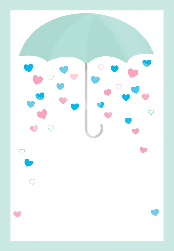 Shower With Love - Free Printable Baby Shower Invitation Template | Free Printable Baby Registry Cards