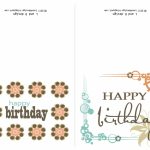 Small Printable Birthday Cards | Zwonzorg | Free Printable Birthday Cards For Adults