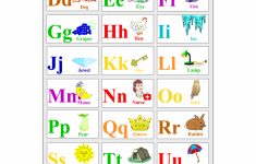 Free Printable Alphabet Cards With Pictures