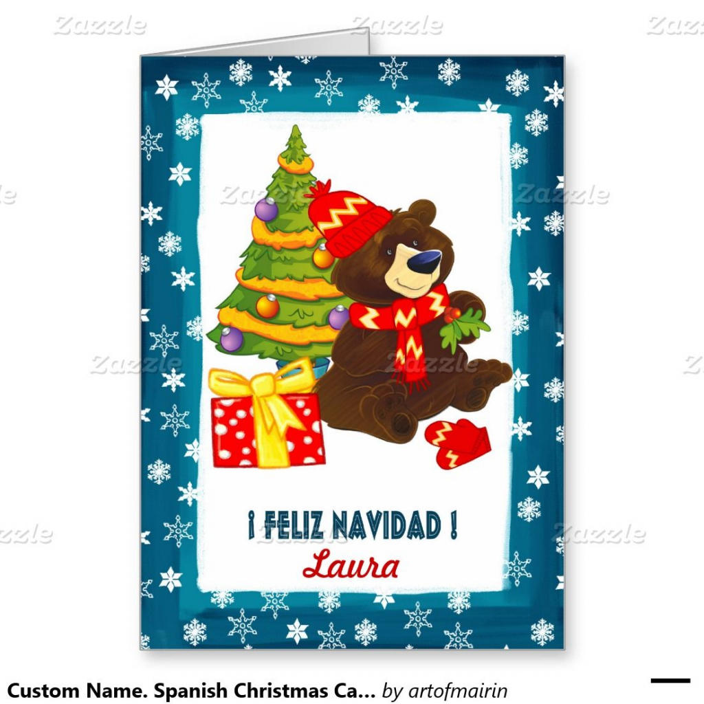 Spanish Printable Christmas Cards Free - Google Search | Spanish | Free Printable German Christmas Cards