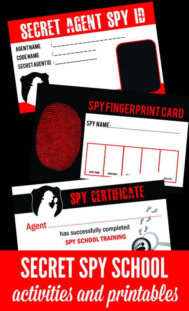 Spy School Kids Activities | Coffee Cups And Crayons | Printable Spy Id Cards