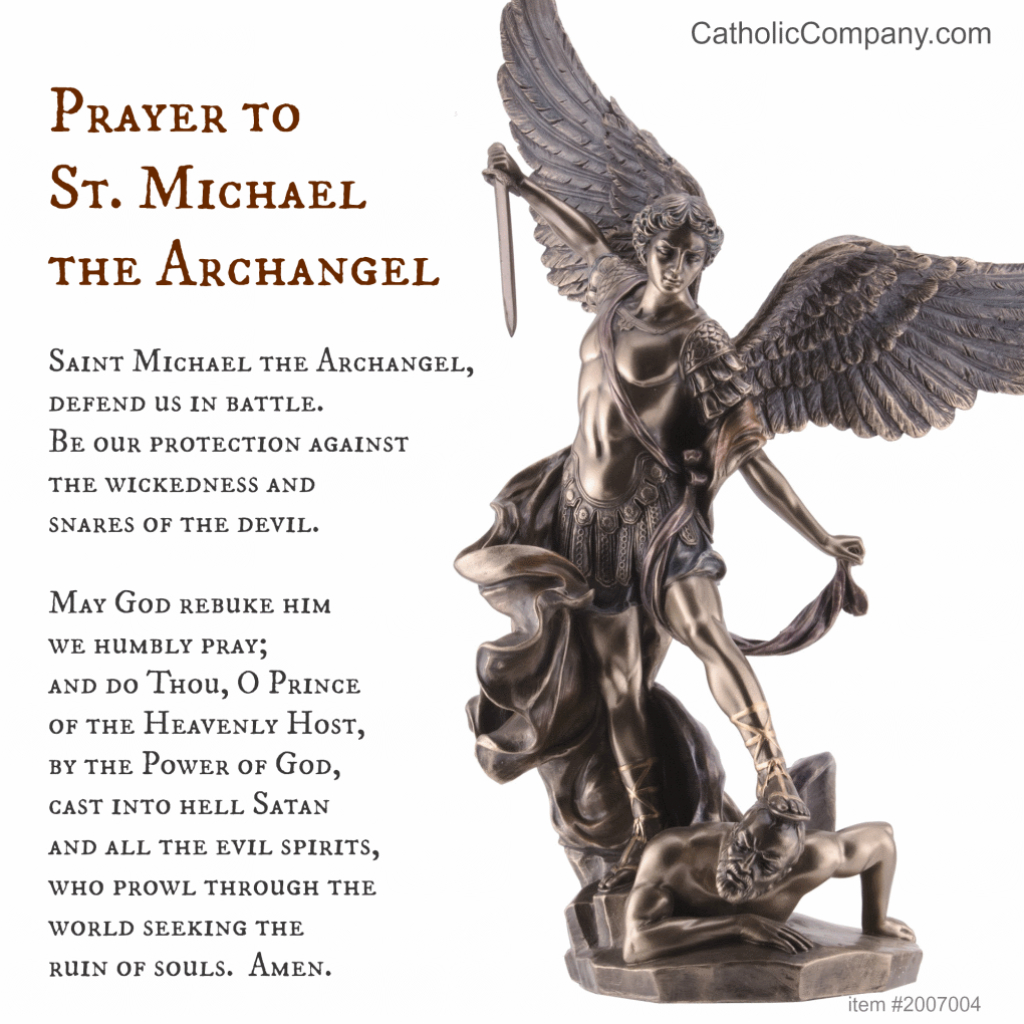 St Michael Prayer Card Printable - Printable Card Free