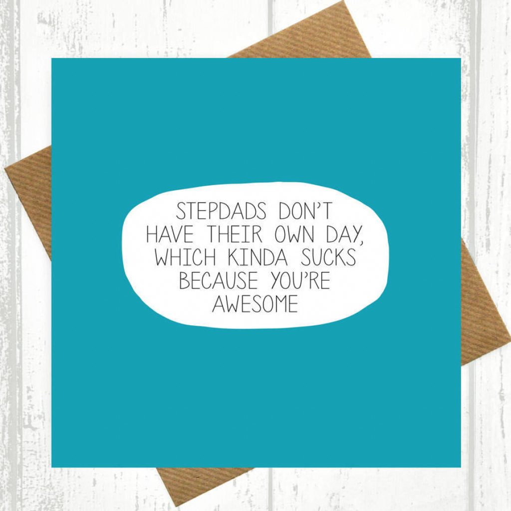 Stepdad Card | Etsy | Printable Step Dad Fathers Day Cards