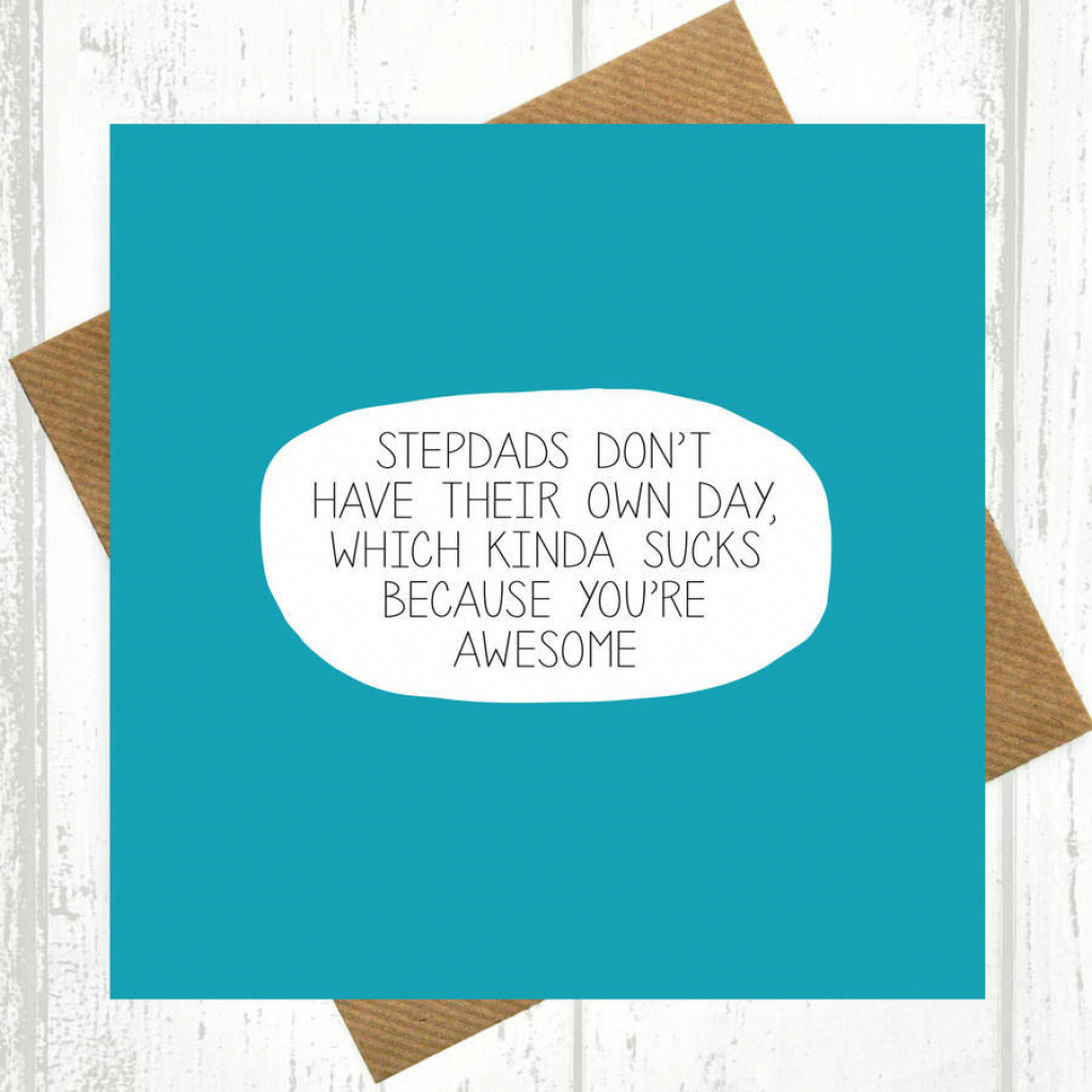 Printable Step Dad Fathers Day Cards Printable Card Free 7321