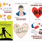 Stranger Things Printable Valentine's Day Cards   Funny Printable | Funny Printable Valentine Cards For Husband