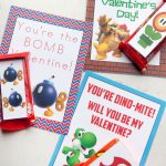 Super Mario Printable Valentines   Over The Big Moon | Printable Mario Valentines Cards