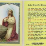 Take Time For Prayer | Printable Catholic Prayer Cards