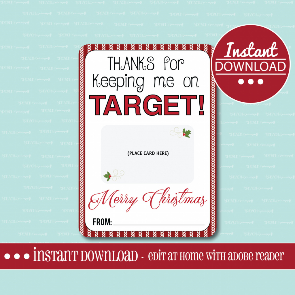 Target Gift Card Holder Printable Gift Card Holder Teacher | Etsy | Printable Target Gift Card