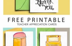 Free Printable Thank You Cards For Teachers