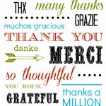 Thank You Card Free Printable | Printables And Quotes | Writing | Printable Thank You Cards For Employees