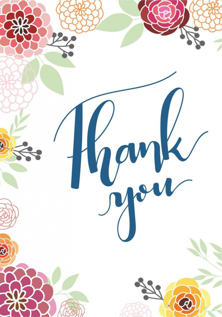 Free Printable Custom Thank You Cards