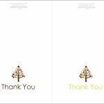 Thank You Cards Printable | Printable | Printable Christmas Cards | Christmas Thank You Cards Printable Free