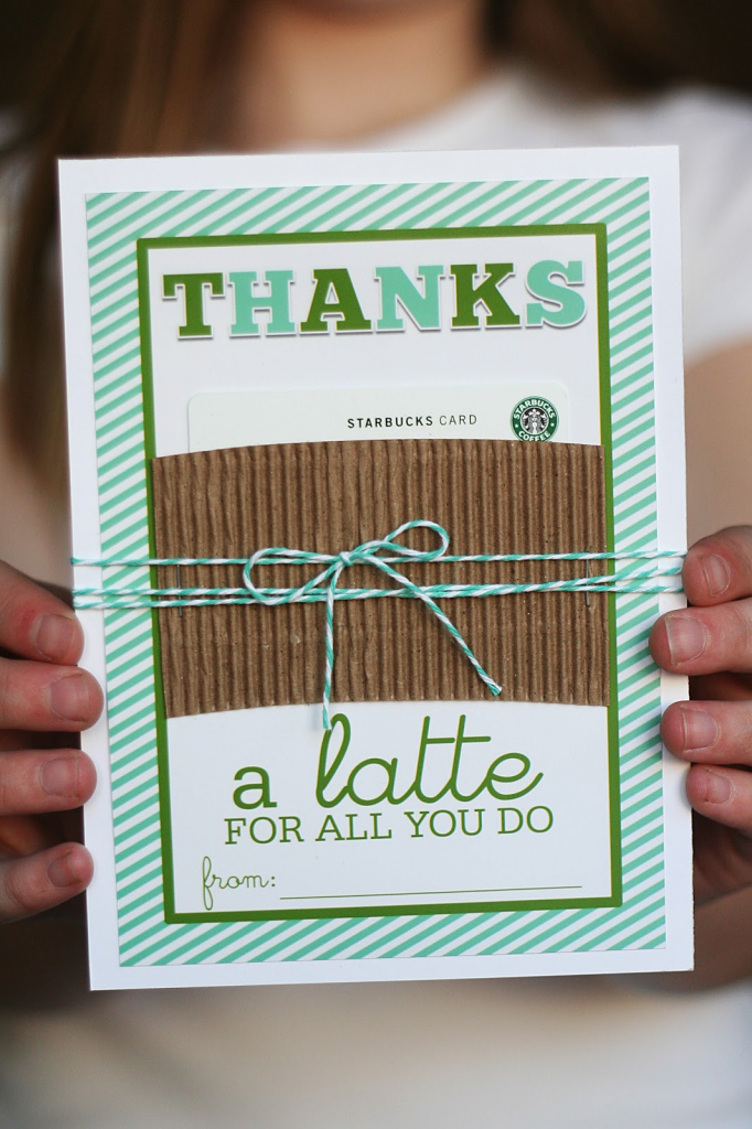Thanks A &amp;quot;latte&amp;quot; - Eighteen25 | Printable Starbucks Gift Card