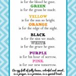 The Creative World Of Great Day Graphics & Design: Free Printable | Jelly Bean Prayer Printable Cards