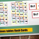 Times Table Snap Cards Printable/ 6 And 7 Times Tables/ | Etsy | 7 Times Table Flash Cards Printable