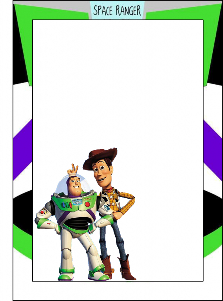 Toy Story: Free Printable Frames, Invitations Or Cards. | Dylans 2Nd | Toy Story Birthday Card Printable Free