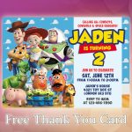 Toy Story Invitation / Toy Story Birthday Invitation / Toy | Etsy | Toy Story Birthday Card Printable Free