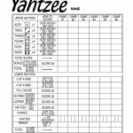 Triple Yahtzee Score Sheets New Calendar Template Site 2Avfmbzk | Farkle Score Card Printable