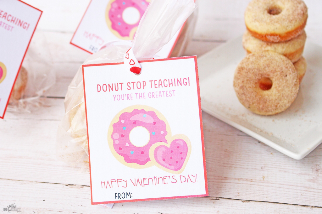 Valentine&amp;#039;s Cards + Treats For Teachers With Free Printable! - Six | Printable Valentine Cards For Teachers