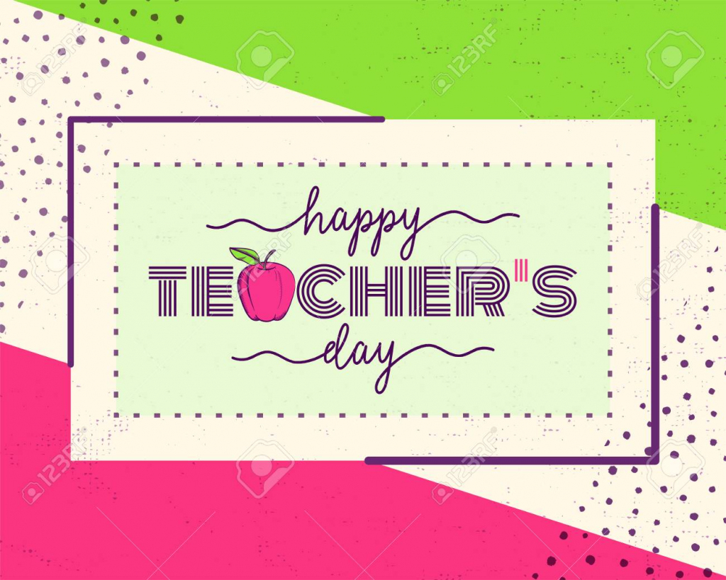 Happy Teachers Day Card Free Printable Free Printable Templates