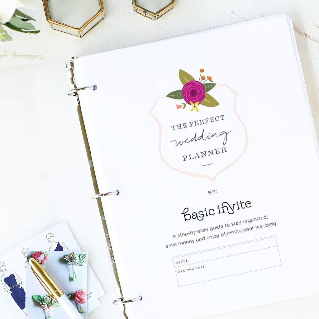 Wedding Planner Printablebasic Invite | Free Printable Wedding Cards